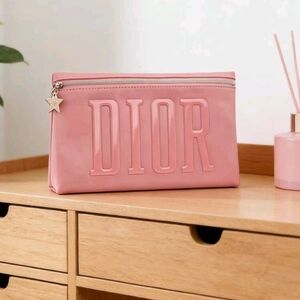 Dior Pink Cosmetic Pouch